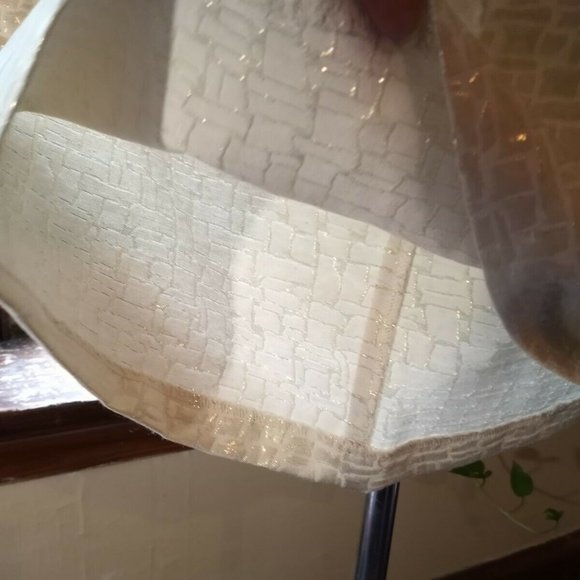 FOREVER 21 NWT -PEPLUM SKIRT - SHORT MINI CREAM/GO - Picture 10 of 11